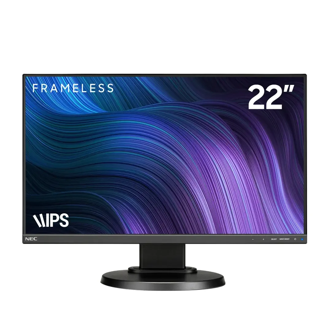 NEC E221N-BK , 22inch , FHD monitor , IPS panel, Integrated Speakers