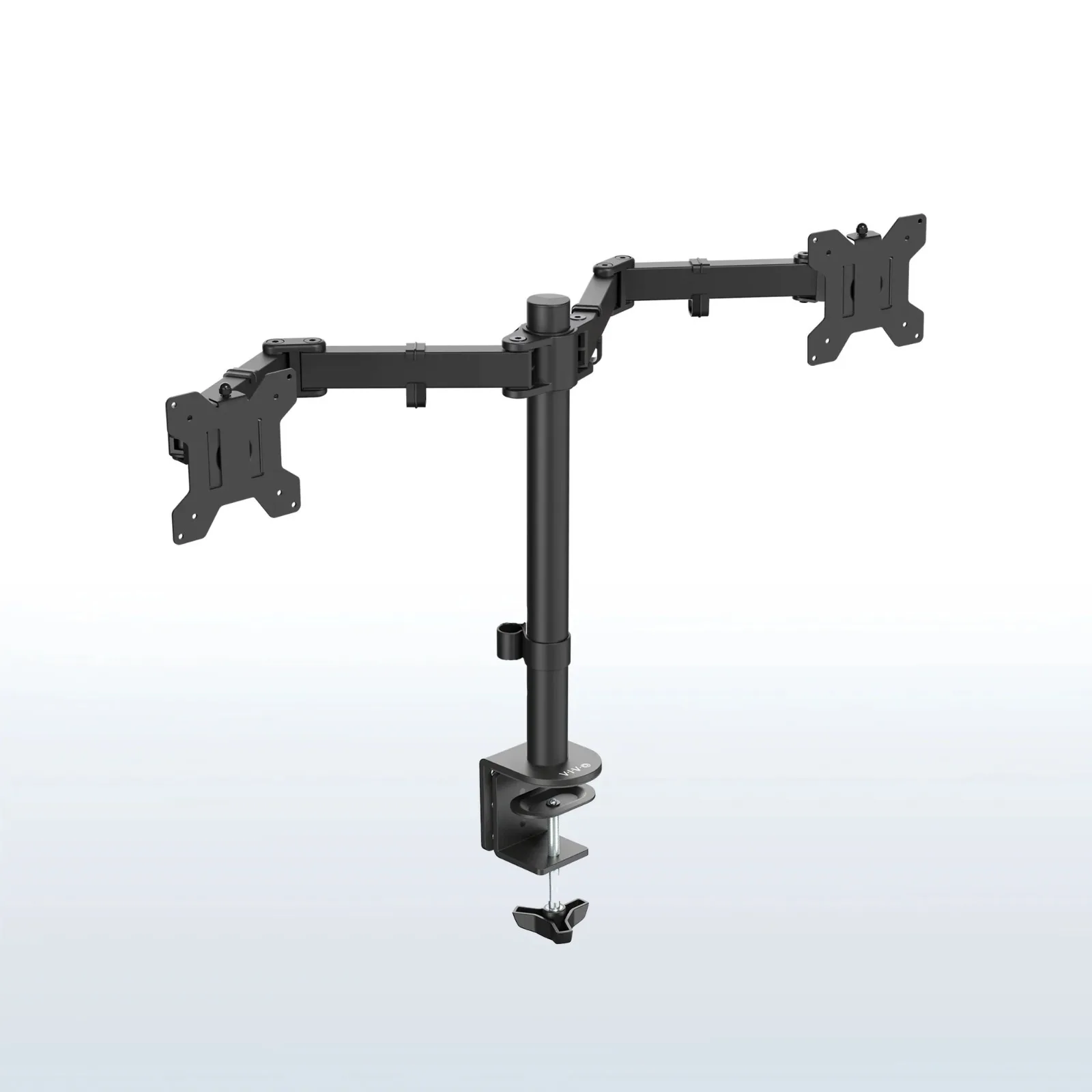 VIVO Dual Monitor Desk Mount - 13" to 27" Screens - Black